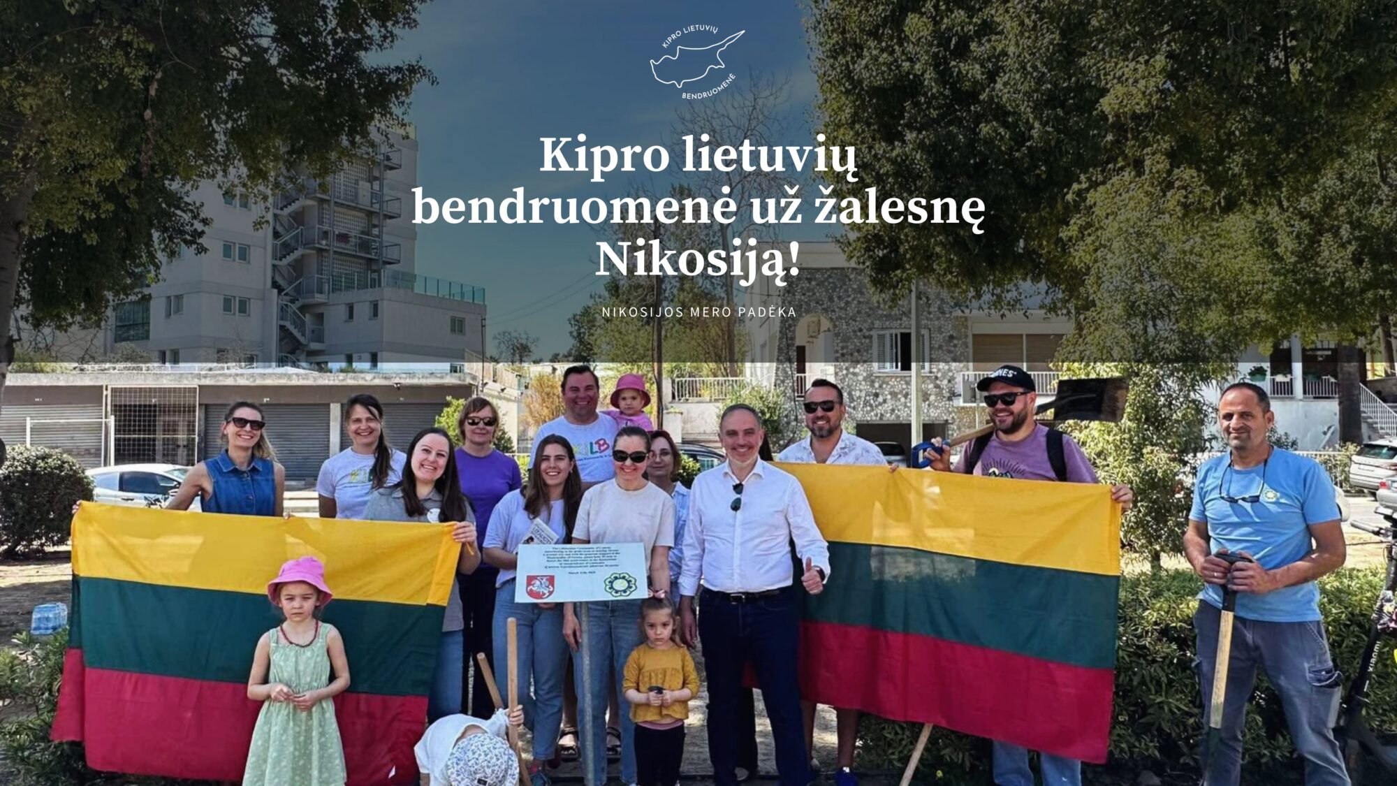 Nikosijos mero padėka